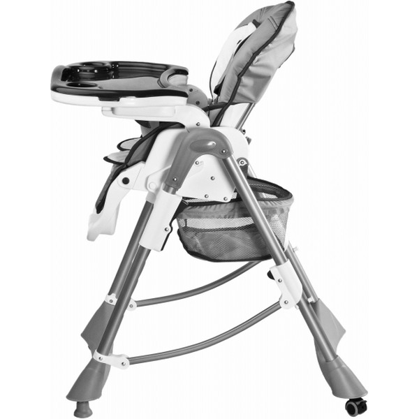 Стульчик для кормления CARETERO Bistro (серый)