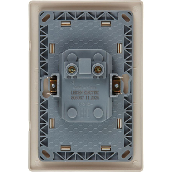 Розетка Leiden Electric Steen 806067