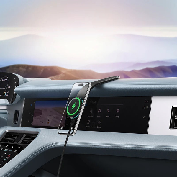 Держатель для смартфона Baseus C02 Pro Series Magnetic Wireless Charging Car Mount C40156000111-00
