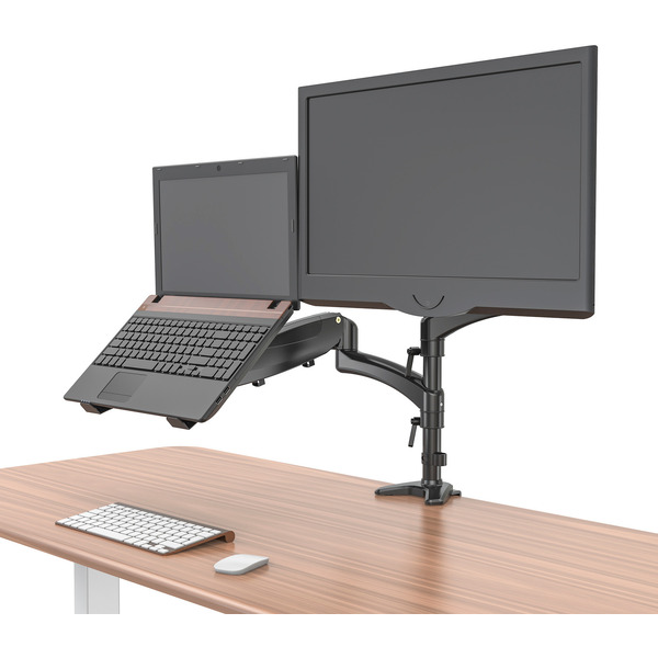 Кронштейн для монитора/ноутбука Cactus CS-VM-LH08-BK