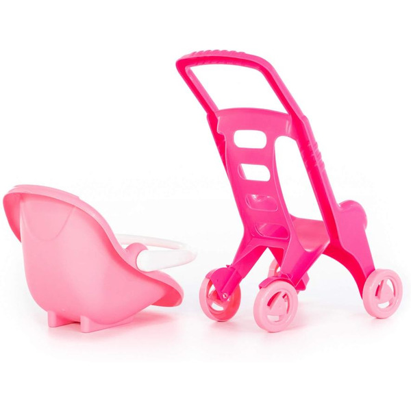 Тележка Полесье Pink Line 2х1 44525