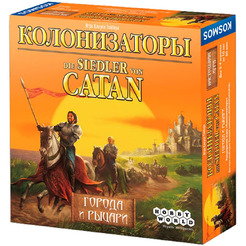 Настольная игра Hobby World 915851 Колонизаторы Catan : Города и рыцари (2024)