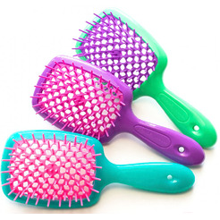 Расческа-массажер Janeke Superbrush Small 86SP234VIO (фиолетовый/малиновый)