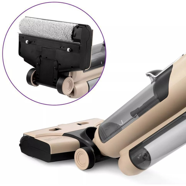 Вертикальный беспроводной моющий пылесос Kitfort КТ-5160