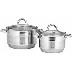 Набор кастрюль Lara Aurora LR02-114