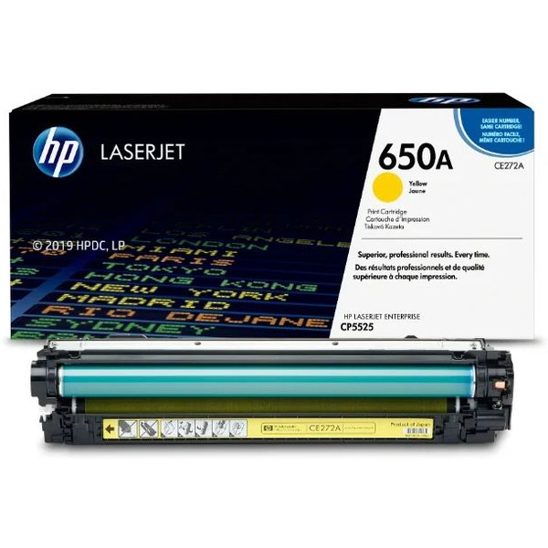 Катридж HP 650A (CE272A) для HP LaserJet Enterprise CP5525