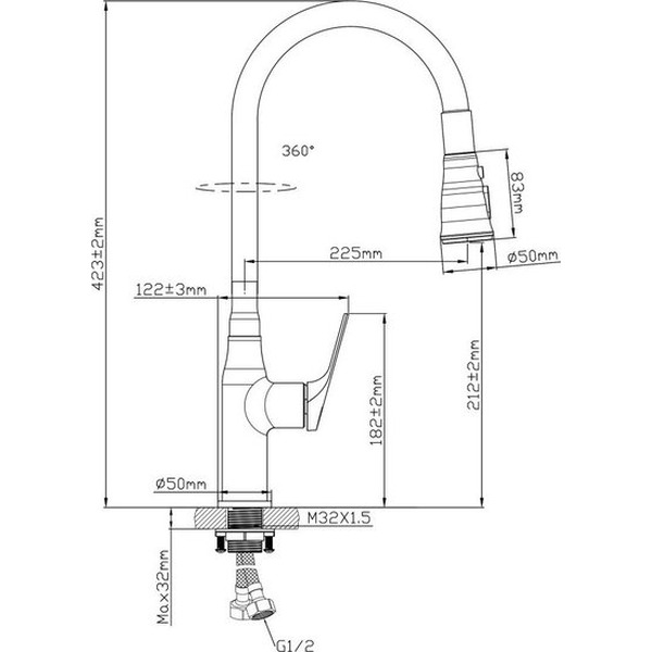 Смеситель Econoce EC0764