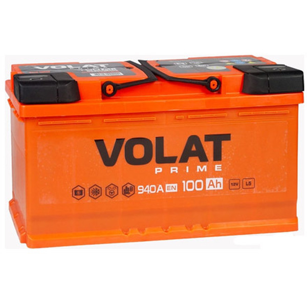 Автомобильный аккумулятор VOLAT Prime 100 Ah 940A R+