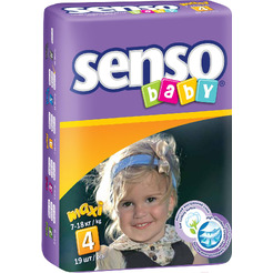 Подгузники Senso Baby Maxi 4 (19 шт)