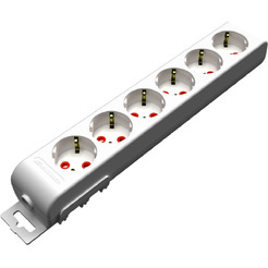 Колодка розеточная Mutlusan Ri-tech 001-175-610001-00-00 (белый)