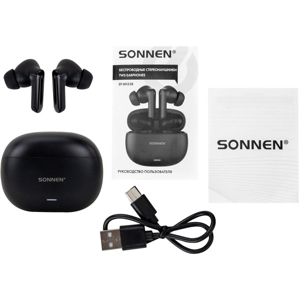 Наушники Sonnen EP-BH33B (черный)