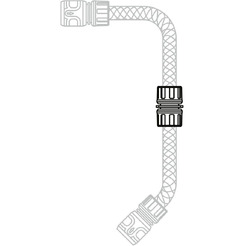 Муфта соеденительная для шлангов STARTUL ST6013-09-1/2 (1/2"(5/8")