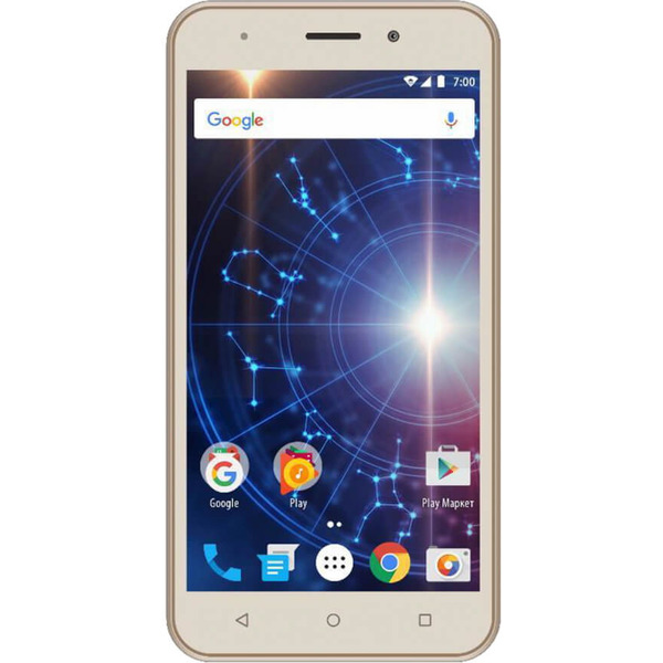 Смартфон Vertex Impress Life (3G) золотой