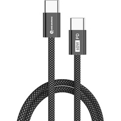 Кабель Atomic Real USB-C-USB-C PD 60W 30.405 (1.5м, черный)