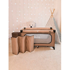 Кровать-манеж Martin Noir Favor (Eridan Вrown)