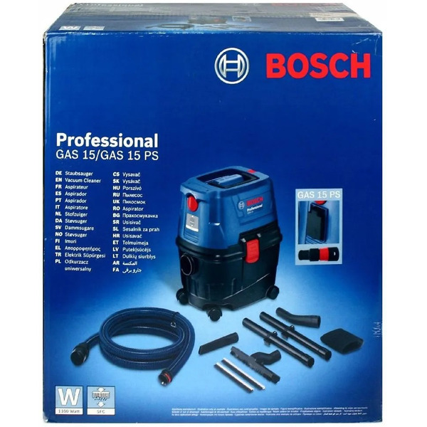 Пылесос Bosch GAS 15 PS (06019E5100)