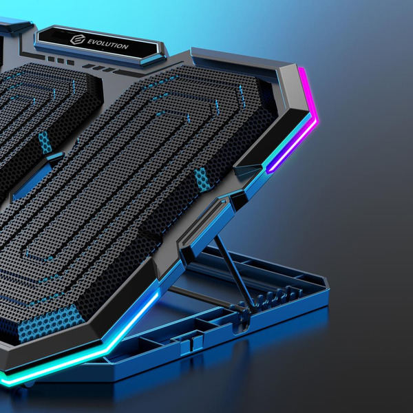 Подставка для ноутбука EVOLUTION LCS-08 RGB