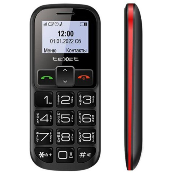 Мобильный телефон TeXet TM-B322 (без З/У)