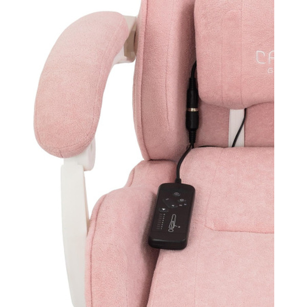 Вибромассажное кресло Calviano ASTI ULTIMATO (pink fabric)