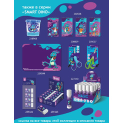 Набор тетрадей Schoolformat SMART DINO ТШК12-СМД4 (4 шт)