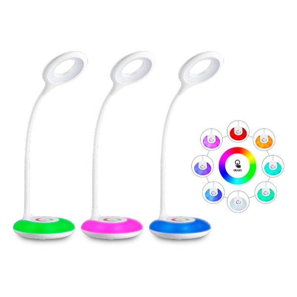 Светодиодный настольный светильник с ночником HARPER TL-PB777