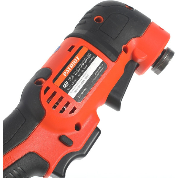 Мультифункциональная шлифмашина Patriot MF 188 UES (110203180) без АКБ и ЗУ