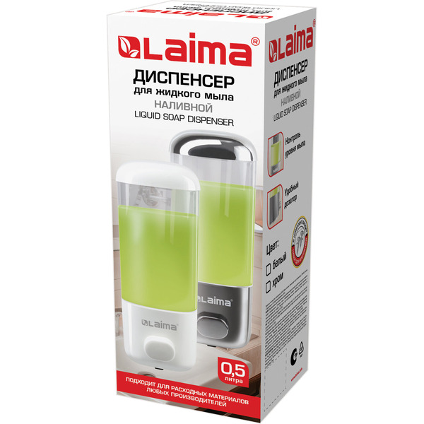 Дозатор для жидкого мыла LAIMA 601793