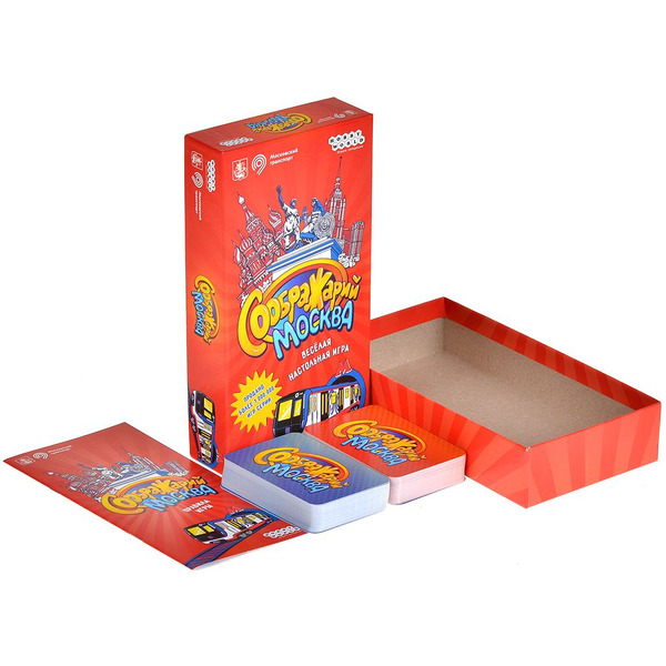 Настольная игра Hobby World Соображарий Москва 915929