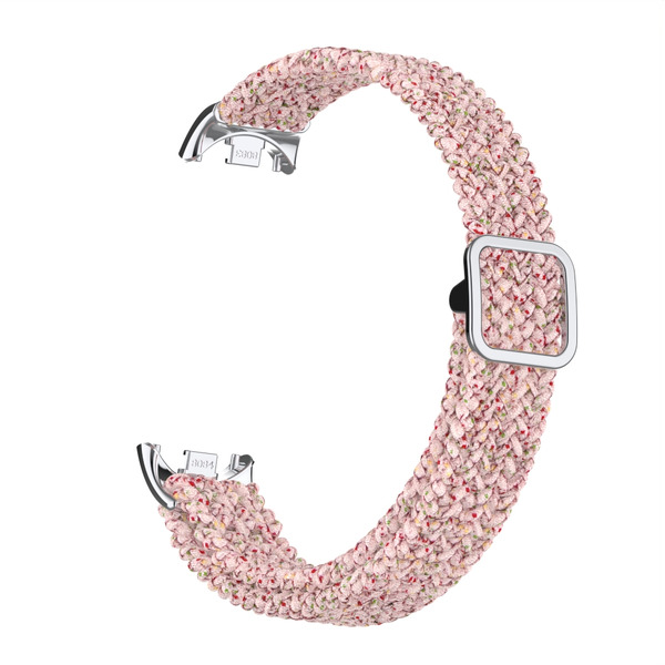 Ремешок Bingo Braided для Xiaomi Mi Band 8 (розовый в крапинку)