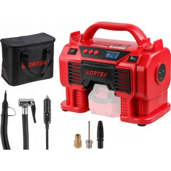Автомобильный компрессор Wortex CTI 1810 (1325766) без АКБ и ЗУ