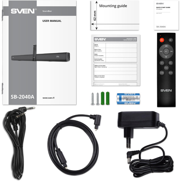 Саундбар SVEN SB-2040A