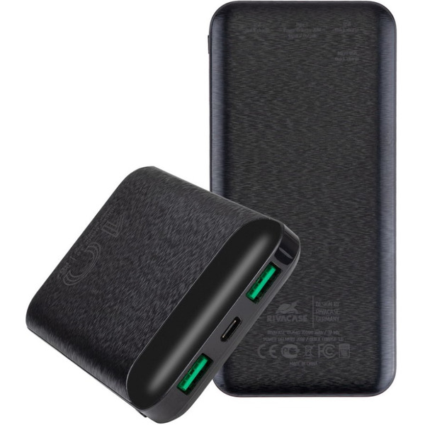 Внешний аккумулятор RIVACASE VA2540 (10 000mAh) Black