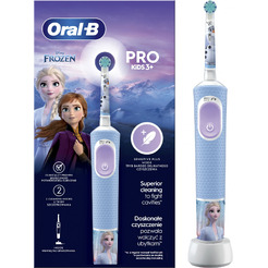 Детская электрическая зубная щетка Oral-B Vitality Pro Kids Frozen