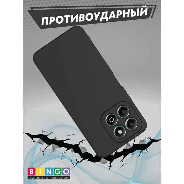 Бампер Bingo Liquid TPU для HONOR X7d Черный
