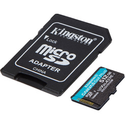 Карта памяти Kingston Canvas Go! Plus microSDXC 512GB (SDCG3/512GB)