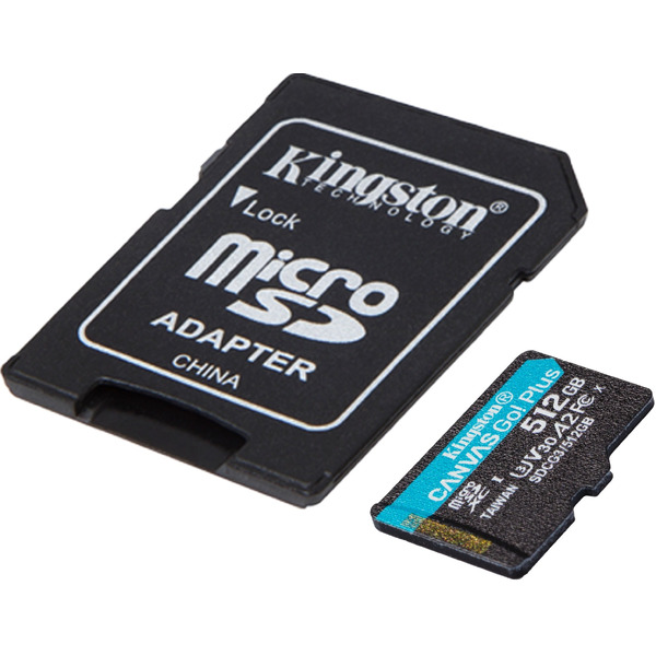 Карта памяти Kingston Canvas Go! Plus microSDXC 512GB (SDCG3/512GB)