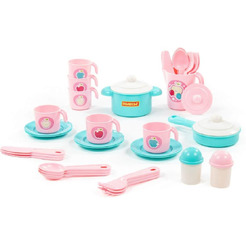 Набор игрушечной посуды Полесье Настенька 79961 (на 6 персон)