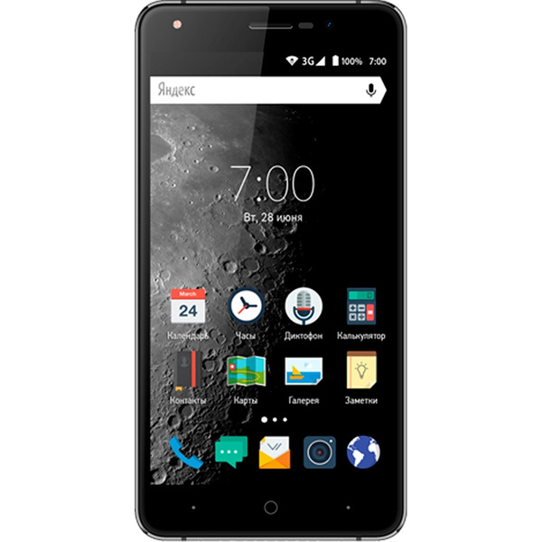 Смартфон Vertex Impress Moon графит