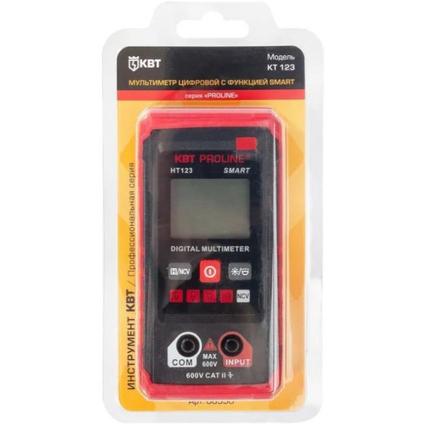 Мультиметр цифровой КВТ 88550 KT 123 серия PROLINE