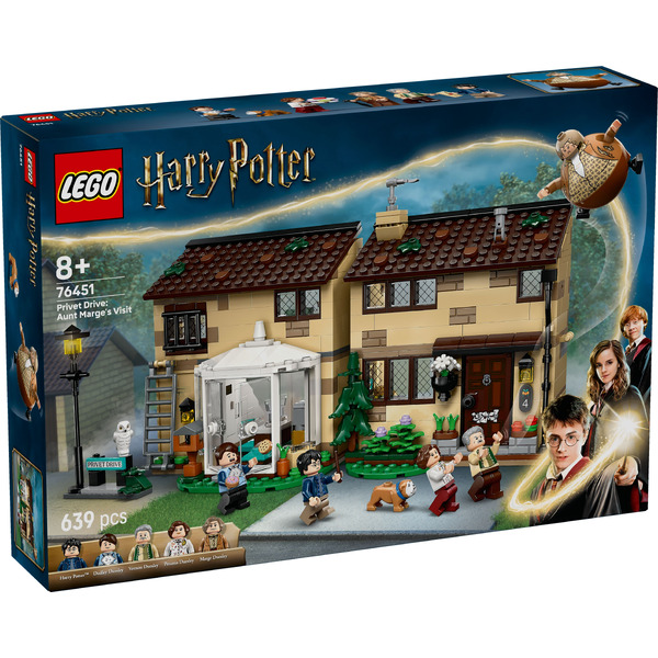 Конструктор LEGO Harry Potter 76451 Тисовая улица: Визит тети Мардж
