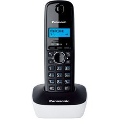 Телефон стандарта dect PANASONIC KX-TG1611RUW