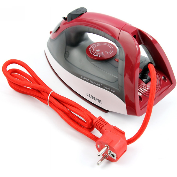 Утюг Lumme LU-1136 (бордовый гранат)