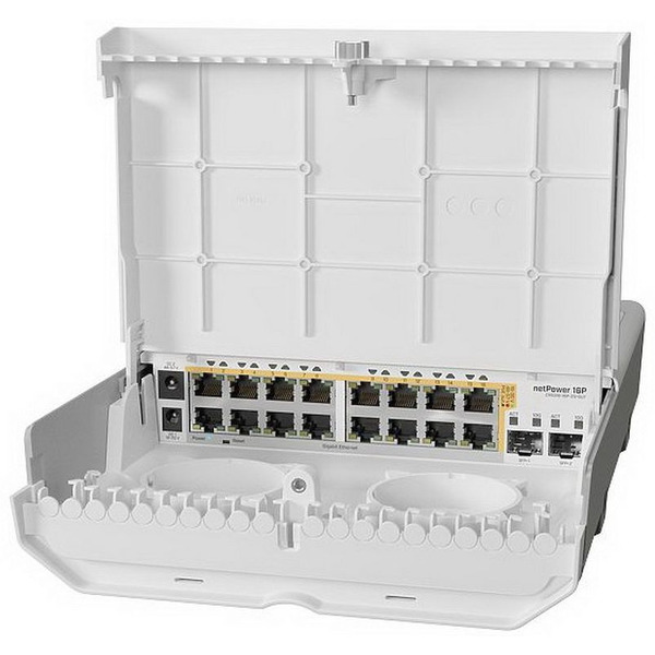 Коммутатор MikroTik CRS318-16P-2S+OUT