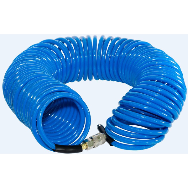 Шланг полиуретановый спиральный с фитингами FUBAG 8х12 15 м (170306)