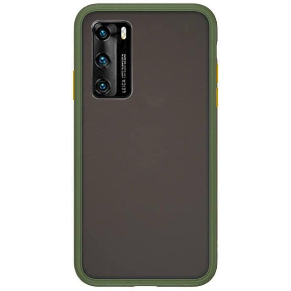 Накладка CASE Acrylic Huawei P40 (салатовый)
