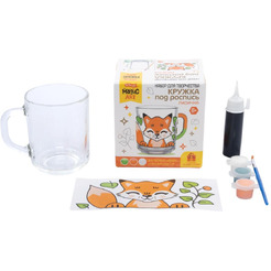 Набор для творчества Десятое королевство Кружка под роспись. Лисичка 05204