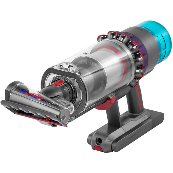 Пылесос вертикальный Dyson Gen5 Detect Absolute 446989-01(никель/фиолетовый) + Red Line BS-01 16A