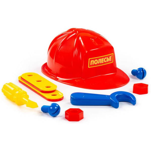Игровой комплекс Полесье "Механик" (каска+ слесарный инструмент)