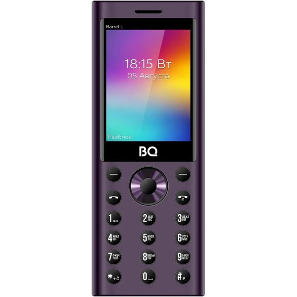 Мобильный телефон BQ 2458 Barrel L (Purple/Black)