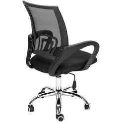 Кресло офисное Situp MIX 696 BLACK chrome ( сетка Black/ Black)